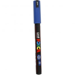 Posca Marker, blue, no. PC-1MR, line 0,7 mm, 1 pc [HOB-272041]