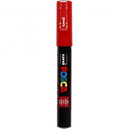Posca Marker, red, no. PC-1M, line 0,7 mm, 1 pc [HOB-273040]