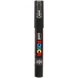 Posca Marker, black, no. PC-1M, line 0,7 mm, 1 pc [HOB-273046]