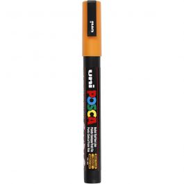 Posca Marker, bright yellow, no. PC-3M, line 0,9-1,3 mm, 1 pc [HOB-274024]