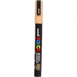 Posca Marker, pale orange, no. PC-3M, line 0,9-1,3 mm, 1 pc [HOB-274030]