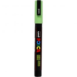 Posca Marker, Apple Green, no. PC-3M, line 0,9-1,3 mm, 1 pc [HOB-274043]