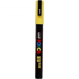 Posca Marker, yellow, no. PC-3M, line 0,9-1,3 mm, 1 pc [HOB-274044]