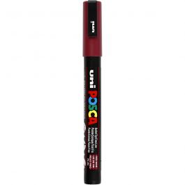 Posca Marker, red wine, no. PC-3M, line 0,9-1,3 mm, 1 pc [HOB-274050]