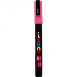 Posca Marker, pink, no. PC-3M, line 0,9-1,3 mm, 1 pc [HOB-274056]