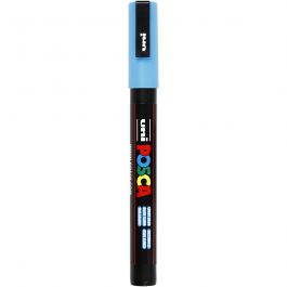 Posca Marker, light blue, no. PC-3M, line 0,9-1,3 mm, 1 pc [HOB-274057]