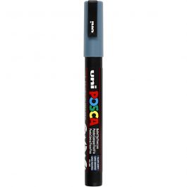 Posca Marker, slate grey, no. PC-3M, line 0,9-1,3 mm, 1 pc [HOB-274096]