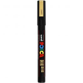 Posca Marker, gold, no. PC-3M, line 0,9-1,3 mm, 1 pc [HOB-274810]