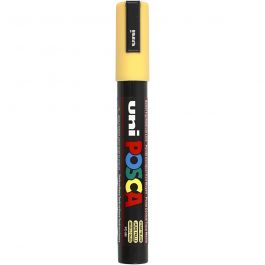 Posca Marker, straw yellow, no. PC-5M, line 2,5 mm, 1 pc [HOB-276038]