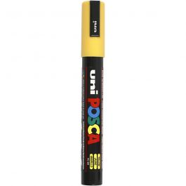 Posca Marker, yellow, no. PC-5M, line 2,5 mm, 1 pc [HOB-276044]