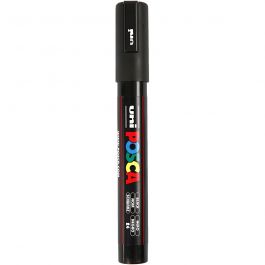 Posca Marker, black, no. PC-5M, line 2,5 mm, 1 pc [HOB-276046]