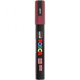 Posca Marker, red wine, no. PC-5M, line 2,5 mm, 1 pc [HOB-276050]