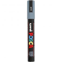 Posca Marker, slate grey, no. PC-5M, line 2,5 mm, 1 pc [HOB-276096]