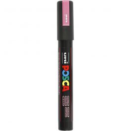 Posca Marker, metallic pink, no. PC-5M, line 2,5 mm, 1 pc [HOB-276850]