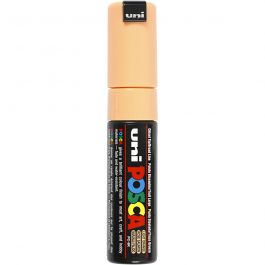 Posca Marker, pale orange, no. PC-8K, line 8 mm, 1 pc [HOB-278030]