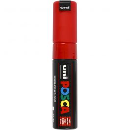 Posca Marker, red, no. PC-8K, line 8 mm, 1 pc [HOB-278040]