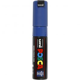 Posca Marker, blue, no. PC-8K, line 8 mm, 1 pc [HOB-278041]