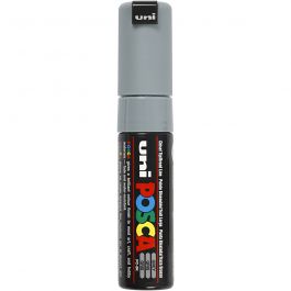Posca Marker, grey, no. PC-8K, line 8 mm, 1 pc [HOB-278095]