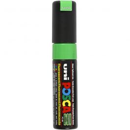 Posca Marker, fluo green, no. PC-8K, line 8 mm, 1 pc [HOB-278733]