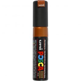 Posca Marker, bronze, no. PC-8K, line 8 mm, 1 pc [HOB-278820]