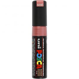 Posca Marker, metallic red, no. PC-8K, line 8 mm, 1 pc [HOB-278860]