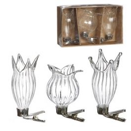 Vases on clip Ø4mm assorted of 3 pieces (1 pcs.) [IFS-28092]