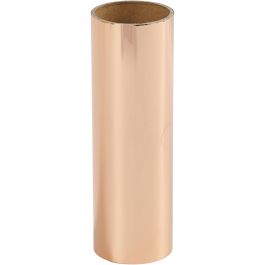 Deco Foil, rose gold, W: 15,5 cm, thickness 0,02 mm, 50 cm/ 1 roll [HOB-283562]