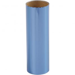 Deco Foil, dark blue, W: 15,5 cm, thickness 0,02 mm, 50 cm/ 1 roll [HOB-283566]