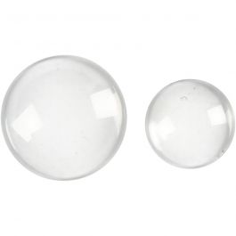 Cabochons , D 18+25 mm, 8 pc/ 1 pack [HOB-28394]