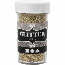Glitter, gold, 20 g/ 1 tub [HOB-284280]