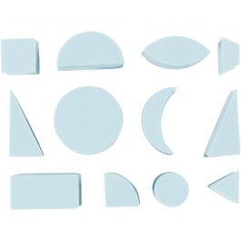 Foam Stamps, H: 25 mm, size 15-30 mm, 12 pc/ 1 pack [HOB-28579]