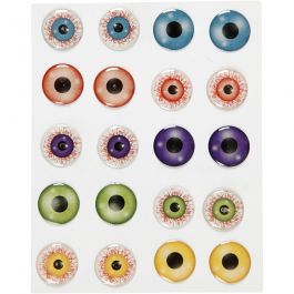 3D Eyes, D 20 mm, 1 sheet [HOB-28993]