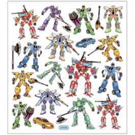 Stickers, transformers, 15x16,5 cm, 1 sheet [HOB-29178]