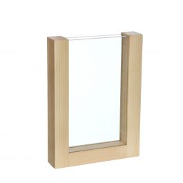 Wooden stand for dried flowers etc. 18cm high (1 pcs.) [IFS-29661]