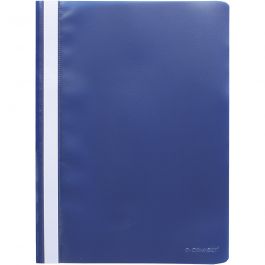 Plastic presentation folders, blue, A4, 50 pc/ 1 pack [HOB-212054]