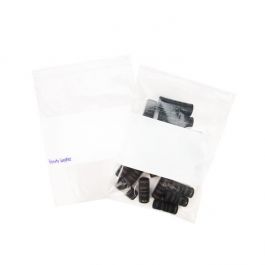 Grip Seal Bags with Write-on-Panel 23x30.5cm PE 50 micron (100 pieces) [2WE912]