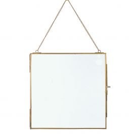 Frame for dried flowers etc. brass 25cm high (4 pcs.) [IFS-30248]