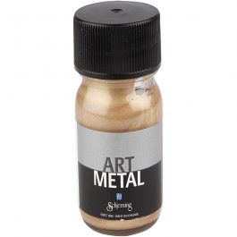 Craft paint metallic, dark gold, 30 ml/ 1 bottle [HOB-30692]