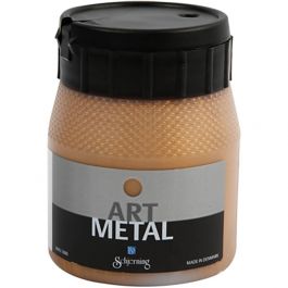 Craft paint metallic, dark gold, 250 ml/ 1 bottle [HOB-30702]