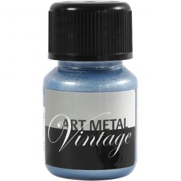 Craft paint metallic, pearl blue, 30 ml/ 1 bottle [HOB-307120]