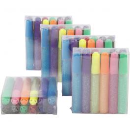 Glitter Glue, 60x10 ml/ 1 pack [HOB-31806]