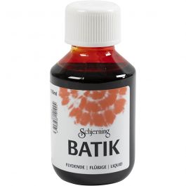 Batik dye, orange, 100 ml/ 1 bottle [HOB-33342]