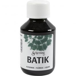 Batik dye, green, 100 ml/ 1 bottle [HOB-33345]
