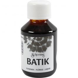 Batik dye, brown, 100 ml/ 1 bottle [HOB-33351]