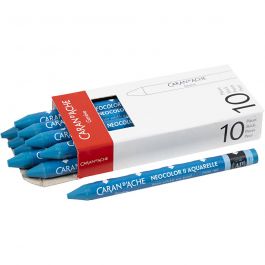 Neocolor II, cobalt blue (160), L: 10 cm, 10 pc/ 1 pack [HOB-34061]
