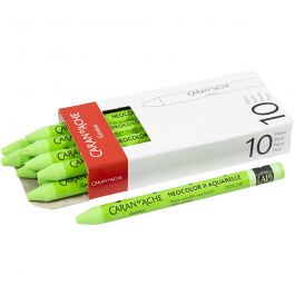 Neocolor II, yellow green (230), L: 10 cm, 10 pc/ 1 pack [HOB-34064]