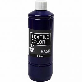 Textile Color Paint, brilliant blue, 500 ml/ 1 bottle [HOB-34148]