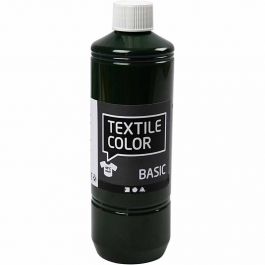 Textile Color Paint, olive green, 500 ml/ 1 bottle [HOB-34150]
