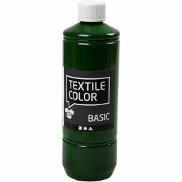 Textile Color Paint, grass green, 500 ml/ 1 bottle [HOB-34151]