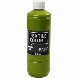 Textile Color Paint, kiwi, 500 ml/ 1 bottle [HOB-34169]
